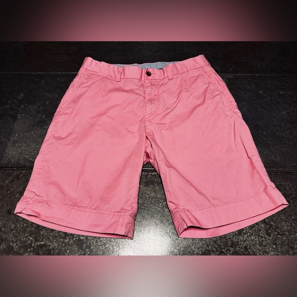 POLO Ralph Lauren Pink Classic Cotton  Shorts Men's Size 31 9” Inseam Preppy 90s